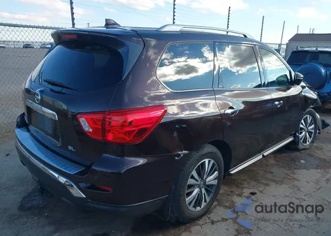 2020 Nissan Pathfinder Sl 2Wd z USA, uszkodzony, nr VIN 5N1DR2CN0LC617682